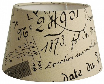 Абажур круглый Notary